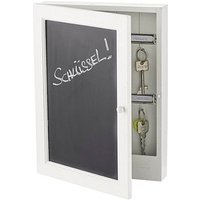 Zeller Tafel Schlüsselkasten weiß mit 6 Haken Zeller Tafel Schlüsselkasten weiß mit 6 Haken von Zeller