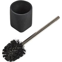 Zeller WC-Garnitur schwarz Kunststoff Zeller WC-Garnitur schwarz Kunststoff von Zeller