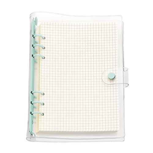 A6/A5 6 Löcher, bunter PVC-Einband, runder Ringordner mit Schnappverschluss, Loseblattordner, persönlicher Organizer (Holiday, A5 mini set) von Zelten