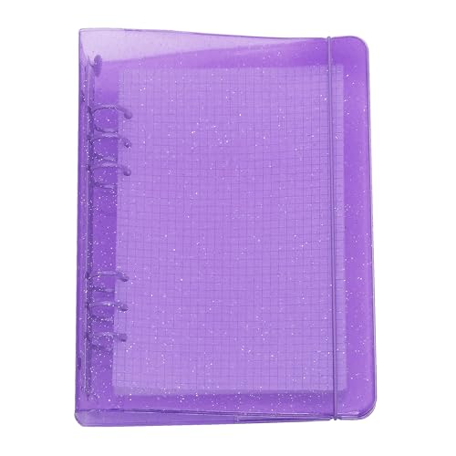 A6 / A5, 6 Löcher, farbig,Läufer Ringordner, Ordner für lose Blätter, Notizbuch, Nachfüllpackung, Bürobedarf, Ordner (Dahlia, A6 combo) von Zelten
