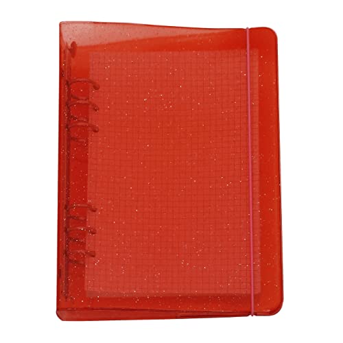A6 / A5, 6 Löcher, farbig,Läufer Ringordner, Ordner für lose Blätter, Notizbuch, Nachfüllpackung, Bürobedarf, Ordner(Hibiscus,A5 Mini Set) von Zelten