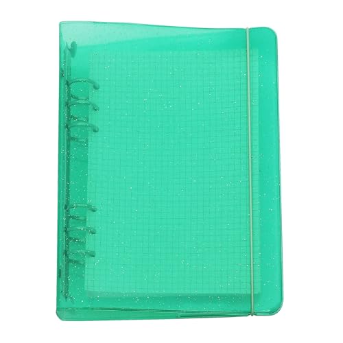 A6 / A5, 6 Löcher, farbig,Läufer Ringordner, Ordner für lose Blätter, Notizbuch, Nachfüllpackung, Bürobedarf, Ordner (Ming Green, A6 combo) von Zelten