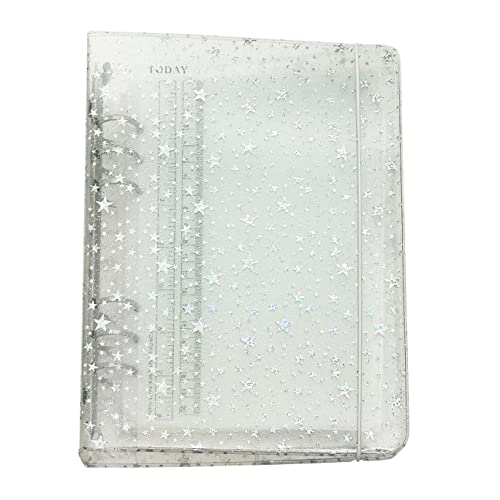 A6 / A5, 6 Löcher, farbig,Läufer Ringordner, Ordner für lose Blätter, Notizbuch, Nachfüllpackung, Bürobedarf, Ordner (Star, A5 combo) von Zelten