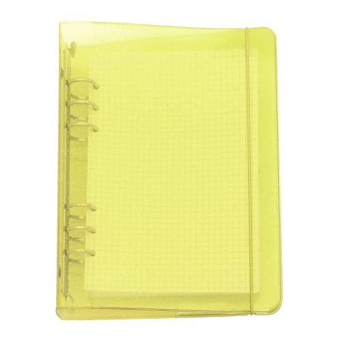 A6 / A5, 6 Löcher, farbig,Läufer Ringordner, Ordner für lose Blätter, Notizbuch, Nachfüllpackung, Bürobedarf, Ordner (Sunny Lime, A5 mini set) von Zelten
