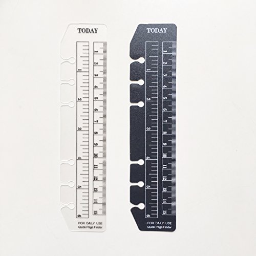 A6 6 Loch Binder Datei Ordner Organizer Slide Kunststoff Lesezeichen Trennwände Lineal 1 count Black and Clear set A6 6 Loch Binder Datei Ordner Organizer Slide Kunststoff Lesezeichen Trennwände Lineal 1 count Black and Clear set von Zelten