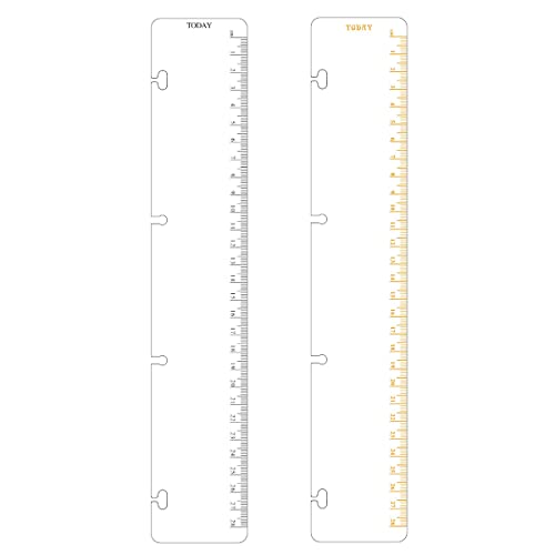 D Ringbuch-Zubehör Gestanzte Ordner-Taschen Teiler-Lineal-Registerkarte (GRuler, A4) von Zelten