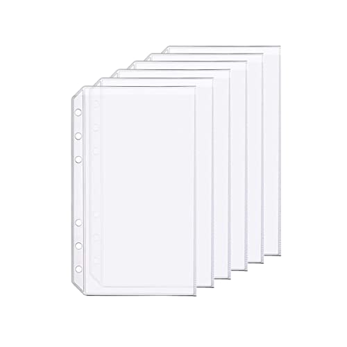 D Ringbuch-Zubehör Gestanzte Ordner-Taschen Teiler-Lineal-Registerkarte (Pocket, A6) von Zelten