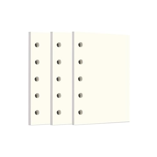 Zelten 3 Stück A8 120 Blatt/240 Seiten Skizze lose Blätter gelocht Papier Nachfüllpapier für 5-Loch-Binder, persönlicher Organizer, Tagebuch, Notizbuch, nachfüllbarer Planer Zelten 3 Stück A8 120 Blatt/240 Seiten Skizze lose Blätter gelocht Papier Nachfüllpapier für 5-Loch-Binder, persönlicher Organizer, Tagebuch, Notizbuch, nachfüllbarer Planer von Zelten