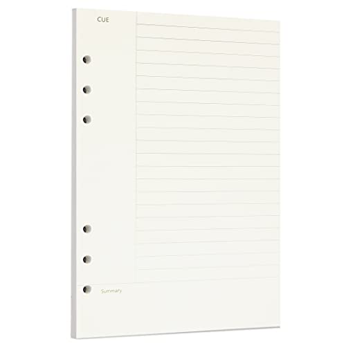 Zelten Lose-Blatt-Lochpapier-Nachfüllpackungen Papier für 6-Loch-Binder Persönlicher Organizer Tagebuch Notizbuch Nachfüllbarer Planer, Connell, A5/6 Hole Zelten Lose-Blatt-Lochpapier-Nachfüllpackungen Papier für 6-Loch-Binder Persönlicher Organizer Tagebuch Notizbuch Nachfüllbarer Planer, Connell, A5/6 Hole von Zelten
