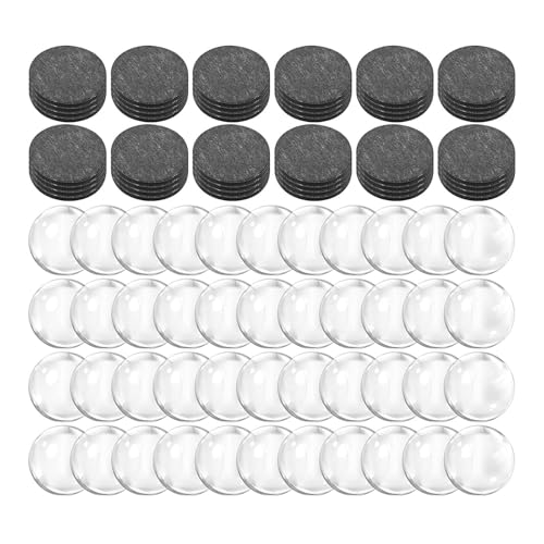 48 Stück 2,5 cm Klarglas-Magnet Bastelmagnet Keramik Bastelmagnete mit selbstklebender Rückseite für Kühlschrank Büro Whiteboards 48 Stück 2,5 cm Klarglas-Magnet Bastelmagnet Keramik Bastelmagnete mit selbstklebender Rückseite für Kühlschrank Büro Whiteboards von Zemusinet