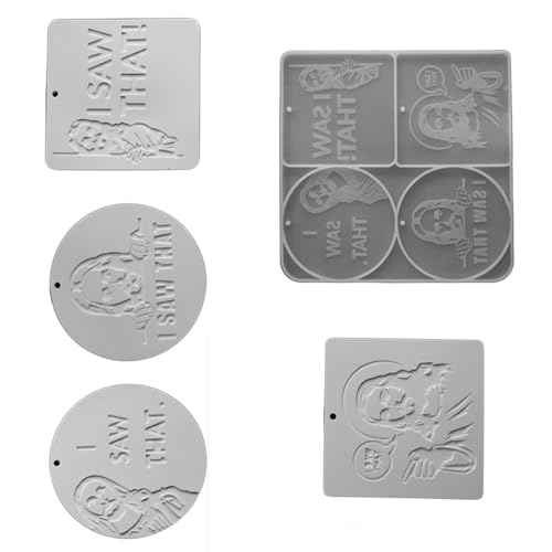 Silikonformen mit religiösen Themen, 4 Mulden, Silikonform, Epoxidharz, Silikonformen Silikonformen mit religiösen Themen, 4 Mulden, Silikonform, Epoxidharz, Silikonformen von Zemusinet