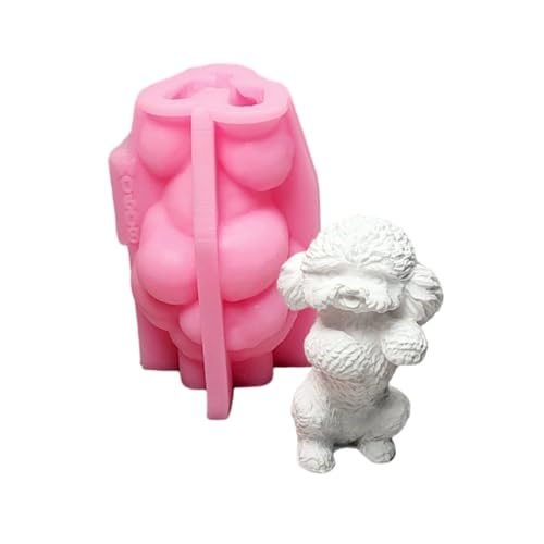 Zemusinet Silikonform mit 3D-Bär, stehender Bär, Gipsformen, Ornament, Gießformen, Backformen, Bastelbedarf Zemusinet Silikonform mit 3D-Bär, stehender Bär, Gipsformen, Ornament, Gießformen, Backformen, Bastelbedarf von Zemusinet