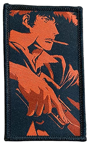 Zen Monkey Studios Noir Spike Patch – Cowboy Bebop Aufnäher zum Aufbügeln von Zen Monkey Studios