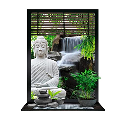 Wandtattoo Zen Trompe l'yeux Wandtattoo Zen Trompe l'yeux von Zen et Ethnique