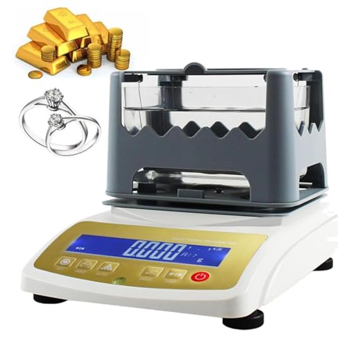 Digitaler Elektronischer Gold Reinheitstester Gold-K-Wert-Tester Mit Digitales Elektronisches Goldreinheit Prüfgerät, Für Die Schmuckproduktion Und Den Edelmetallhandel Laborgenaue Messung von ZengHeBloom