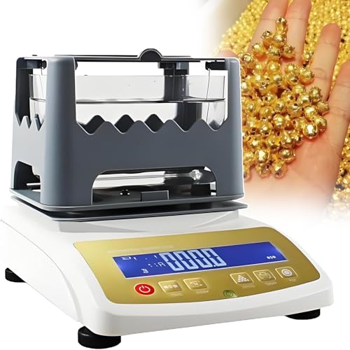 ZengHeBloom Elektronischer Goldkarat-Reinheitstester Mit Automatischer Kalibrierung Und Temperaturkompensation Für Die Professionelle Analyse Von Edelmetallen In Der Schmuckindustrie Und Im Handel von ZengHeBloom