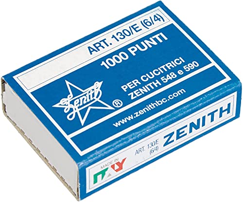 Zelda Bomboniere Universal-Klammern, 1 Box mit 1000 Grau 130/6/4 Heftklammern von Zelda Bomboniere