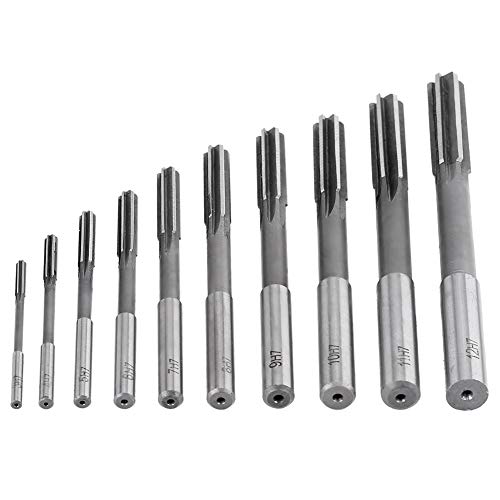 Zenithaur HSS H7 REAMER SET, 10 PCS gerade Flöte Fräser, Hochgeschwindigkeitsstahl -Reibahnen für Metall 3mm 4 mm 5 mm 6 mm 7 mm 8 mm 9mm 10 mm 11 mm 12 mm 12 mm Zenithaur HSS H7 REAMER SET, 10 PCS gerade Flöte Fräser, Hochgeschwindigkeitsstahl -Reibahnen für Metall 3mm 4 mm 5 mm 6 mm 7 mm 8 mm 9mm 10 mm 11 mm 12 mm 12 mm von ZenithAur