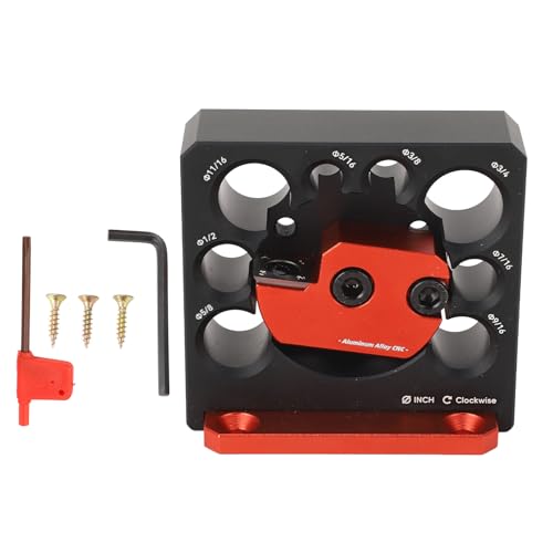 Zenithaur einstellbares Dübelhersteller -Werkzeug 6PCS -Set mit 8 Löchern Imperial Design, Carbid -Einsätze für Holzbearbeitungsstangen und Elektrobohrer Auxiliary Zenithaur einstellbares Dübelhersteller -Werkzeug 6PCS -Set mit 8 Löchern Imperial Design, Carbid -Einsätze für Holzbearbeitungsstangen und Elektrobohrer Auxiliary von ZenithAur