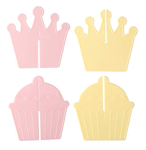 Zenker 43065.0 Cupcake-Trenner 12-er Set, rosa/gelb, nc Zenker 43065.0 Cupcake-Trenner 12-er Set, rosa/gelb, nc von Zenker