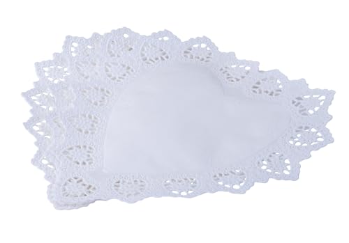Zenker Herz Tortendeckchen – 10-teiliges Set, FSC-zertifiziertes Papier, Perfekt für Kuchen & Muffins, Made in Germany Zenker Herz Tortendeckchen – 10-teiliges Set, FSC-zertifiziertes Papier, Perfekt für Kuchen & Muffins, Made in Germany von Zenker