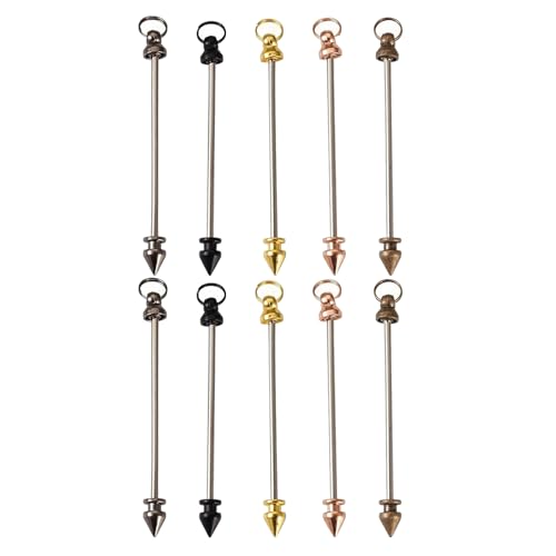 Packung Von 12 Blanking Metall Schlüsselbundstange Für Perlen Und Handwerksprojekt 6Color Schlüsselbundstange Für Die Perlenschlüsselkettenherstellung Packung Von 12 Blanking Metall Schlüsselbundstange Für Perlen Und Handwerksprojekt 6Color Schlüsselbundstange Für Die Perlenschlüsselkettenherstellung von Zenlir