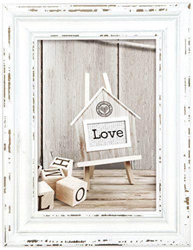 Zep Rivoli SY946W Bilderrahmen, Holz, Weiß, 10 x 15 cm Zep Rivoli SY946W Bilderrahmen, Holz, Weiß, 10 x 15 cm von Zep