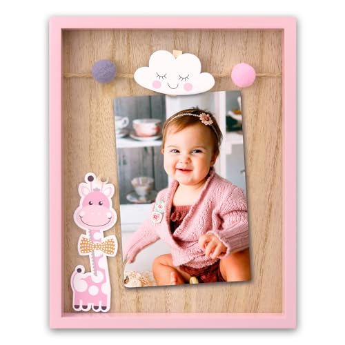 Zep VG446P Bilderrahmen Ryan Pink aus Holz, natur und rosa Zep VG446P Bilderrahmen Ryan Pink aus Holz, natur und rosa von Zep