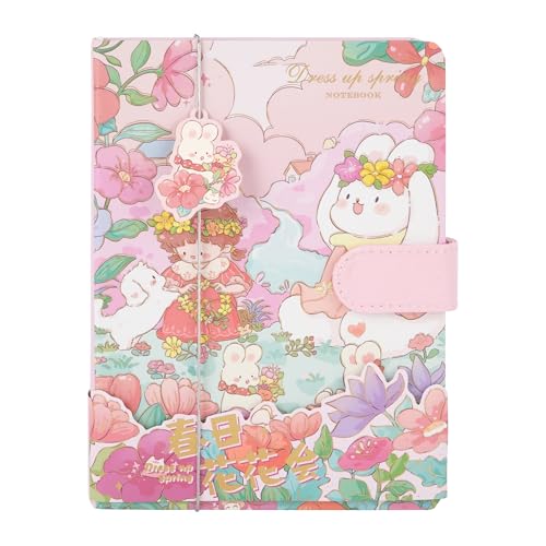 Zeph Hosea Niedliches Kawaii-Tagebuch, Notizbuch, Skizzenbuch, Tagebuch, Notizblock, Reise-Hasen-Tagebuch, Notizbuch für Mädchen von Zeph Hosea