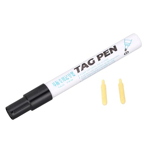 ZephyVita Ohrmarken-Stift, starke Penetration, schwarze Tinte, Permanentmarker für Schwein, Kuh, Schaf, tragbar, leicht ZephyVita Ohrmarken-Stift, starke Penetration, schwarze Tinte, Permanentmarker für Schwein, Kuh, Schaf, tragbar, leicht von ZephyVita