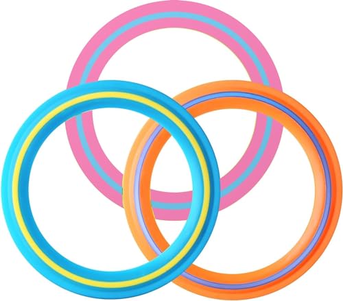 3 pcs 25 CM Flying Ring Wurfring,tosy Flying Ring,strand spielzeug,wurfring-spielspielzeug,kinder outdoor spiele Anzug,Ultimativer Urlaub im Freien, Schulspielplatz, Park, Poolspaß(gelb, orange, rosa) 3 pcs 25 CM Flying Ring Wurfring,tosy Flying Ring,strand spielzeug,wurfring-spielspielzeug,kinder outdoor spiele Anzug,Ultimativer Urlaub im Freien, Schulspielplatz, Park, Poolspaß(gelb, orange, rosa) von ZephyrHome