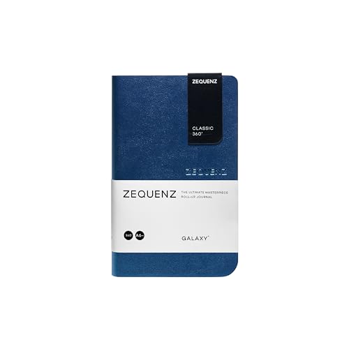 Zequenz Galaxy 360 Notizbuch A6-9x14 cm Blau Blank Zequenz Galaxy 360 Notizbuch A6-9x14 cm Blau Blank von Zequenz