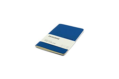 Zequenz Notizbuch Softcover The Color - A6- Professional Note - 9 x 14cm, 24 Blätter, 80g/m², cremefarbenes Papier, 360° flachliegend, Königsblau Gepunktet Zequenz Notizbuch Softcover The Color - A6- Professional Note - 9 x 14cm, 24 Blätter, 80g/m², cremefarbenes Papier, 360° flachliegend, Königsblau Gepunktet von Zequenz