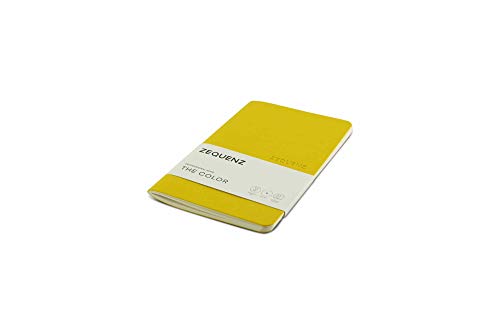 Zequenz Notizbuch Softcover The Color - A6- Professional Note - 9 x 14cm, 24 Blätter, 80g/m², cremefarbenes Papier, 360° flachliegend, Senfgelb Kariert Zequenz Notizbuch Softcover The Color - A6- Professional Note - 9 x 14cm, 24 Blätter, 80g/m², cremefarbenes Papier, 360° flachliegend, Senfgelb Kariert von Zequenz