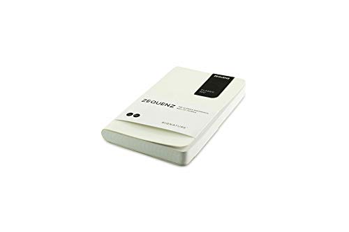 Zequenz Signature Classic 360 Notizbuch A6- Weiß Kariert von Zequenz