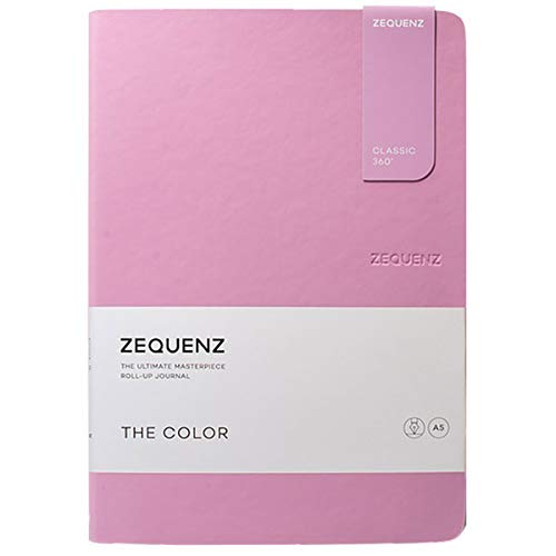 Zequenz The Color Notizbuch A5 Flieder Rose Gepunktet, 100 Blatt, 80 gsm, cremefarbenes Papier, 360° flachliegend, füllerfreundlich, Softcover Zequenz The Color Notizbuch A5 Flieder Rose Gepunktet, 100 Blatt, 80 gsm, cremefarbenes Papier, 360° flachliegend, füllerfreundlich, Softcover von Zequenz