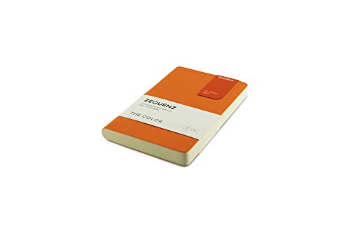 Zequenz The Color Notizbuch A6- Aprikosen Orange Gepunktet Zequenz The Color Notizbuch A6- Aprikosen Orange Gepunktet von Zequenz