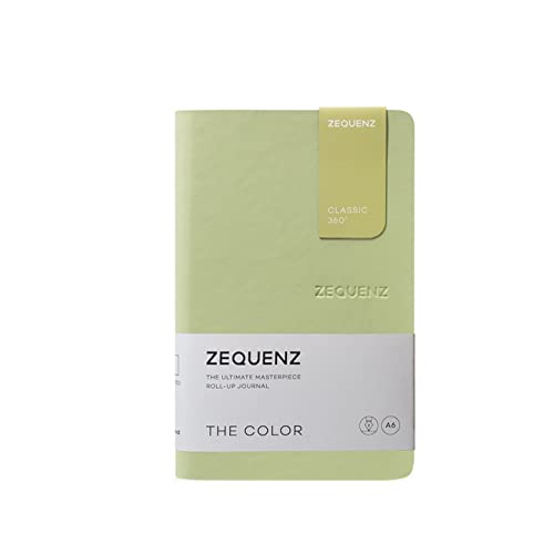Zequenz The Color Notizbuch A6- Olivgrün Gepunktet von Zequenz