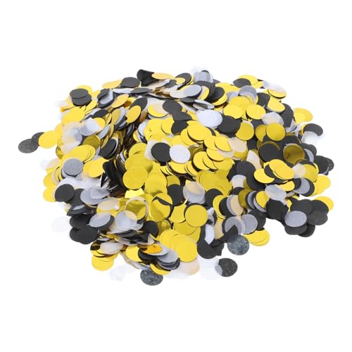 Zerodeko 1 Ballon Gefüllt Mit Konfetti Konfettigefüllte Ballons Tafelaufsatz Set Hochzeitsstreifen Pailletten Enthüllung Konfetti Runde Blumensträuße Girlande Durchsichtig von Zerodeko