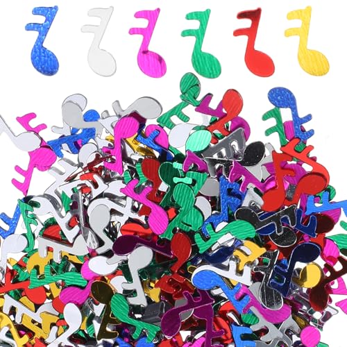 Zerodeko 1 Pack 15g Musikalische Noten Konfetti, Bunte Plastik Tischdekorationen, Musikparty- für Geburtstag, Hochzeit, Babyparty, Musik-Themenparty Zerodeko 1 Pack 15g Musikalische Noten Konfetti, Bunte Plastik Tischdekorationen, Musikparty- für Geburtstag, Hochzeit, Babyparty, Musik-Themenparty von Zerodeko