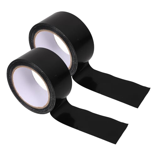 Zerodeko 1 Rolle Klebeband Teppich Reparatur klebrig dünn Klebstoff wasserdicht Nahtabdichtungsband Patch Klebebänder Abdichtband Stoffband Gewebeband Schwarz von Zerodeko
