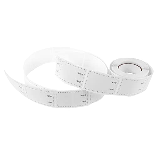 Zerodeko 1 Rolle Lebensmittelaufkleber für Gefrier Vorratsbehälter Ablösbare Etiketten für Gläser Dosen Flaschen Rolle Langlebig Selbstklebend für Einfache Beschriftung Zerodeko 1 Rolle Lebensmittelaufkleber für Gefrier Vorratsbehälter Ablösbare Etiketten für Gläser Dosen Flaschen Rolle Langlebig Selbstklebend für Einfache Beschriftung von Zerodeko