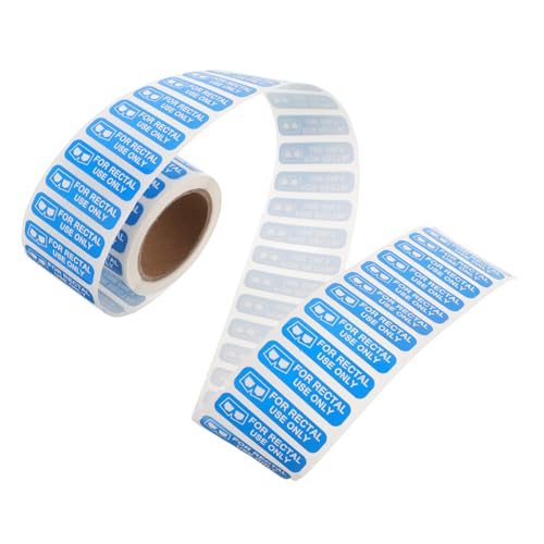 Zerodeko 1 Rolle Streichaufkleber geformt UV Aufkleber nur für den rektalen Gebrauch schälen klebrig Erwachsene Shorts-Aufkleber Aufkleber für Witze lustige Aufkleber Blue von Zerodeko