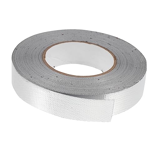 Zerodeko 1 Rolle Versiegeltes Wasserdichtes Klebeband Abdichtband Hitze Klebeband Für Lecks Fugendichtband Bänder Aus Aluminiumfolie Aluminiumfolienband Silber Dünnes Aluminium von Zerodeko