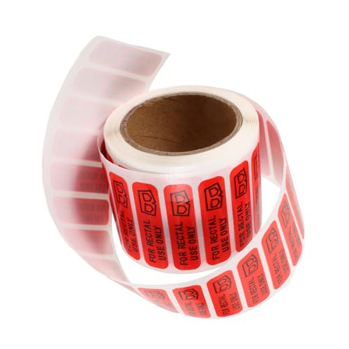 Zerodeko 1 Rolle lustige Etiketten löschbar Shorts-Aufkleber Kleberaufkleber Aufkleber nur für den rektalen Gebrauch lustige Aufkleber Streich Aufkleber Laminierte Folie von Zerodeko