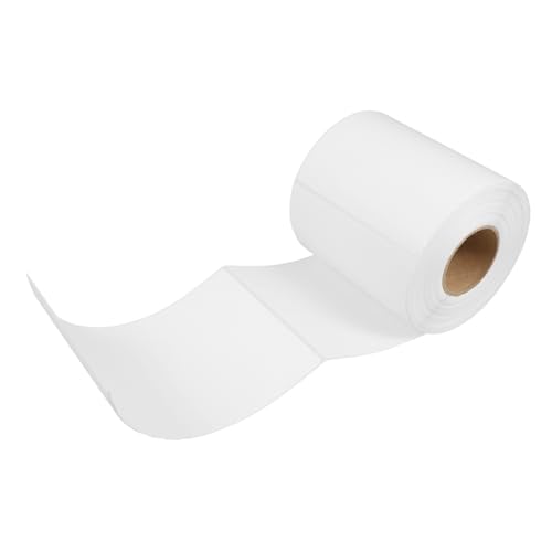 Zerodeko 1 Rolle -versandetiketten Adressetiketten Versandtaschen Direkte Thermoetiketten Bedruckbare Etiketten Aufkleber Für Thermoetikettendrucker Papier Weiß von Zerodeko