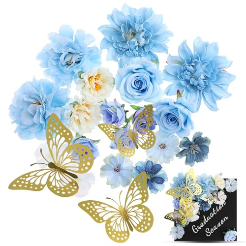 Zerodeko 1 Satz Abschlussmütze Dekorationskit Blumen und Schmetterling Topper für DIY Abschlussmützen Robuste PVC Materialien für Feierliche Anlässe und Kreative Gestaltung Zerodeko 1 Satz Abschlussmütze Dekorationskit Blumen und Schmetterling Topper für DIY Abschlussmützen Robuste PVC Materialien für Feierliche Anlässe und Kreative Gestaltung von Zerodeko