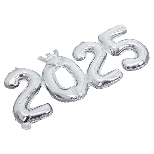 Zerodeko 1 Satz Aluminium Folienballons für Neujahrsfeiern Hochwertige Partydekoration Langlebige und Stabile Materialien Ergänzung für Ihre Festlichkeiten von Zerodeko