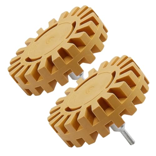 Zerodeko 1 Satz Gummirad Entfernen Entfernung Von Aufklebern Vinyl-entferner Autoaufkleber-entferner Automobil Werkzeug Rad Radiergummi Kleberentferner Für Autoabziehbilder Metall 2 Stück Zerodeko 1 Satz Gummirad Entfernen Entfernung Von Aufklebern Vinyl-entferner Autoaufkleber-entferner Automobil Werkzeug Rad Radiergummi Kleberentferner Für Autoabziehbilder Metall 2 Stück von Zerodeko
