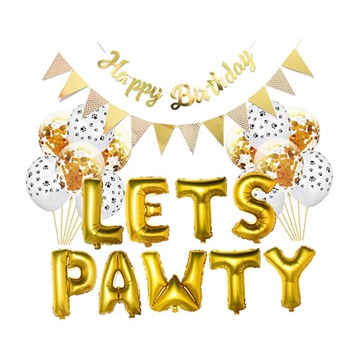 Zerodeko 1 Satz Haustier Geburtstag Dekorationen Ballon Banner Set Wand Hintergrund Behänge Partyzubehör Für Zuhause Zerodeko 1 Satz Haustier Geburtstag Dekorationen Ballon Banner Set Wand Hintergrund Behänge Partyzubehör Für Zuhause von Zerodeko